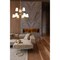 Z-Lite Gianna Chandelier, 9-Light, 32 In.W x 27.5 In.H, Modern Gold/White 7509-9-32MGLD - alternate 4